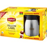 Lipton Yellow Label 750 li Demlik Poşet Çay + Termos