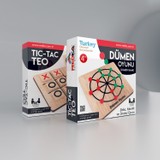 Redka Dümen Oyunu ve Tic Tac Toe oyunu 2 Oyun Birden