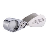 Makroptik 40x Büyütme Metal Lup