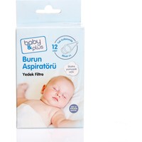 Baby Plus Burun Aspiratoru Yedek Filtre 12 Adet Fiyati