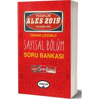 Yediiklim Yayınları 2019 ALES Tamamı Çözümlü Sayısal Bölüm Soru Bankası