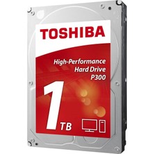 Toshiba P300 High Performance 3.5" Sata 3.0 1TB Dahili Sabit Disk (HDWD110UZSVA)