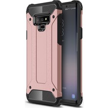 Microsonic Samsung Galaxy Note 9 Kılıf Rugged Armor Rose Gold