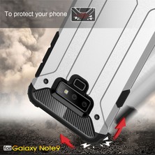 Microsonic Samsung Galaxy Note 9 Kılıf Rugged Armor Kırmızı