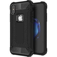 Microsonic Apple iPhone XS (5.8'') Kılıf Rugged Armor Siyah