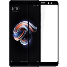 Microsonic Xiaomi Redmi Note 5 Tam Kaplayan Temperli Cam Ekran Koruyucu Film Siyah