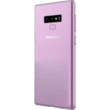 Microsonic Samsung Galaxy Note 9 Kılıf Transparent Soft Beyaz