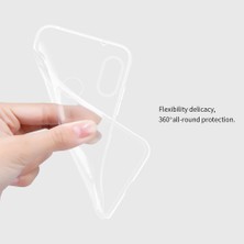 Microsonic Xiaomi Mi A2 Lite Kılıf Transparent Soft Beyaz