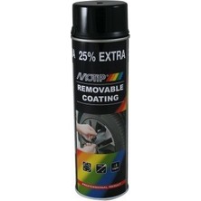 Motip Sökülebilir Boya Mat Siyah 500ml