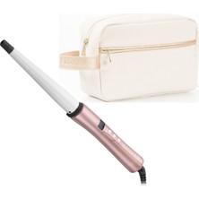 Remington Cı9525 Rose Luxe Konik Saç Maşası + Makyaj Çantası Hediyeli