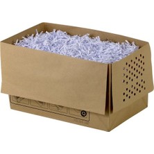 Rexel Auto+ 80X Geri dönüşümlü Evrak İmha Makinesi Atık Torbası  20 Litre Kapasite Bej