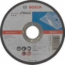 Bosch  - Standard Seri Metal İçin Düz Kesme Diski (Taş) - A 30 S Bf, 115 Mm, 22,23 Mm, 2,5 Mm