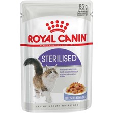 Royal Canin Sterilised Jelly Kısırlaştırılmış Kedi Konserve 85 Gr