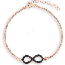 Sanroza E3806 Sonsuzluk Gümüş Bileklik