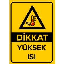 Renkli Reklam Dikkat Yüksek Isı Levhası (Sac Malzeme)