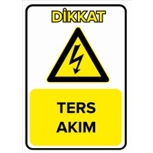 Renkli Reklam Ters Akım Levhası (Sac Malzeme)