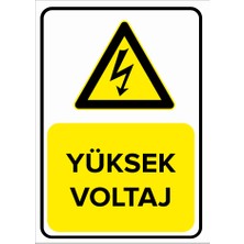 Renkli Reklam Yüksek Voltaj Levhası (Sac Malzeme)