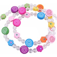 Buffer Boncuklu Çelik Tel Kokoş Kedi Köpek Tasması