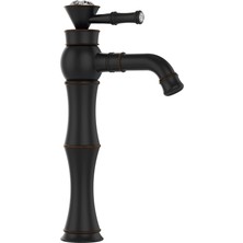 Orka Tp1483B Topkapı Yüksek Lavabo Bataryası-Siyah Antik
