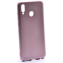 Case 4U Honor Play Kılıf Klasik Mat Renkli Yumuşak Premier Silikon Rose Gold