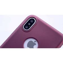 Case 4U Apple iPhone XS Max Kılıf Klasik Mat Renkli Yumuşak Premier Silikon Siyah