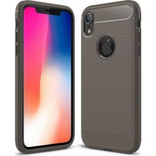 Case 4U Apple iPhone XR Kılıf Darbeye Dayanıklı Room Kılıf - Gri