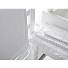English Home Leafy Bambu Banyo Havlusu 70x140 Cm Beyaz