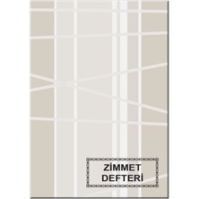 Zimmet Defteri 40 Yaprak Kroma 22x32 cm