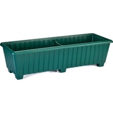 Plantistanbul Klasik Balkon Saksı Yeşil, 7,4 Litre