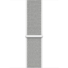 Apple Watch Seri 4 40mm GPS Gümüş Rengi Alüminyum Kasa ve Deniz Kabuğu Spor Loop - (MU652TU/A)