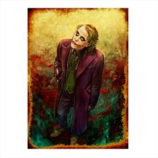 Cakasepetim Ahşap Tablo Joker Aşk