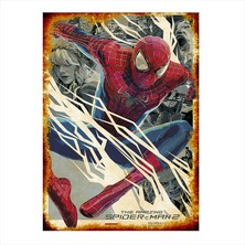 Cakasepetim Ahşap Tablo Örümcek Adam Posteri