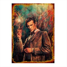 Cakasepetim Ahşap Tablo Doctor Who