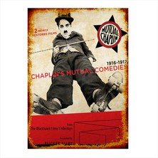 Cakasepetim Ahşap Tablo Charlie Chaplin Patenli