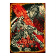 Cakasepetim Ahşap Tablo Star Wars