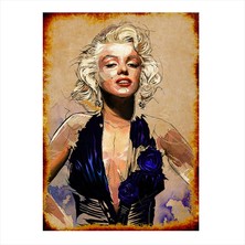 Cakasepetim Ahşap Tablo soyut Marilyn Monroe