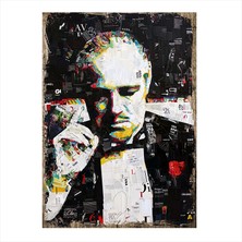 Cakasepetim Ahşap Tablo Godfather baba