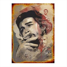 Cakasepetim Ahşap Tablo Ernesto Che Guevara