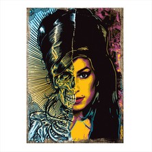 Cakasepetim Ahşap Tablo Amy Winehouse