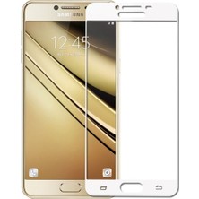 Ehr. Samsung Galaxy C9 Pro 3D Full Kaplama Ultra Lüx Ekran Koruyucu Cam