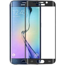 Ehr. Samsung Galaxy S6 Edge 3D Full Kaplama Ultra Lüx Ekran Koruyucu Cam