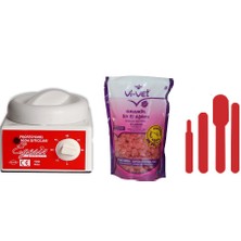 Ege Sir  Ağda Makinesi Vivet İnci Boncuk Ağda Spatula Seti