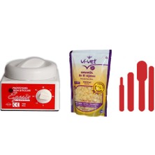 Ege Sir  Ağda Makinesi Vivet İnci Boncuk Ağda Spatula Seti