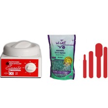 Ege Sir  Ağda Makinesi Vivet İnci Boncuk Ağda Spatula Seti