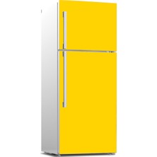 Tilki Dünyası Buzdolabı Ön Yüz Kapak Kaplama Sticker 504 Çuha Çiçeği Sarısı