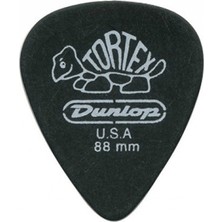 Jim Dunlop Tortex Pitch Black Jazz III 12li Pena Seti (0.88mm)