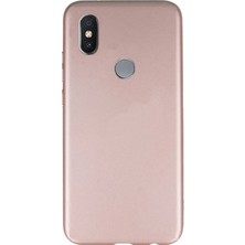 Gpack Xiaomi Mi A2 Kılıf Premier lüx Mat Esnek Silikon Bronz