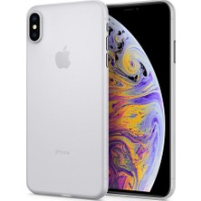 Spigen Apple iPhone XS Max Kılıf Air Skin (0.3 mm) Ultra İnce Soft Clear - 065CS24829