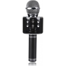 Mucosan Ws-858 Profesyonel Ses Kaydı Yapabilen Eğlenceli Karaoke Mikrofon Ws858 Siyah