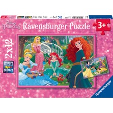 Ravensburger 2X12P Puzzle Wd Princess-076208